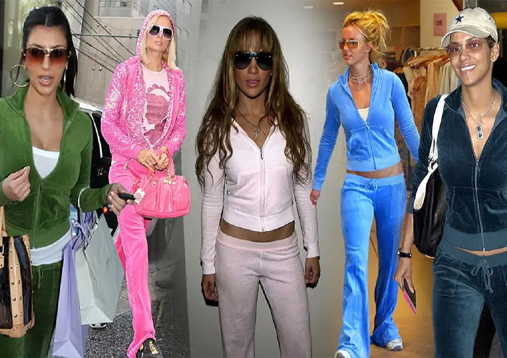 Celebrities wearing Y2K outfits